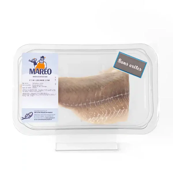 Filet de Lieu Noir sans Arêtes
