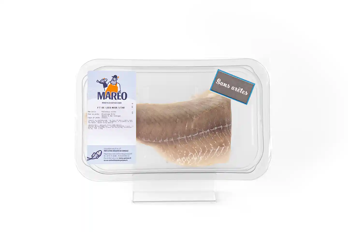 Filet de Lieu Noir sans Arêtes